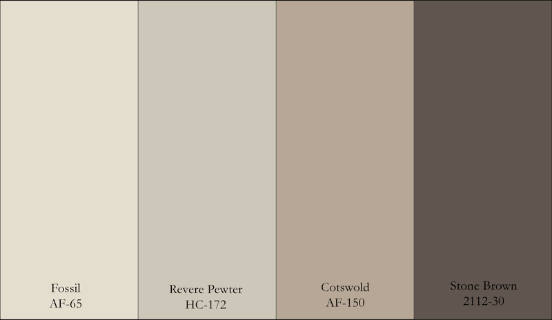 Monochromatic beige and brown Monochromatic beige and brown